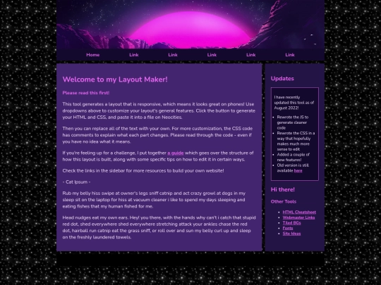 test screenshot