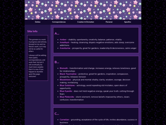 crystals screenshot