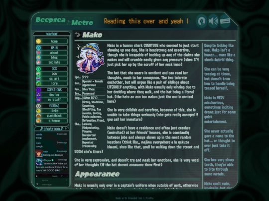 ocs/mako screenshot