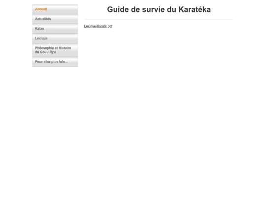 Lexique screenshot