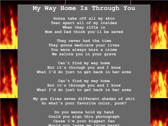 lyrics/bsides screenshot