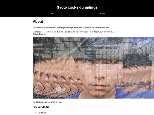 tutorial-page/about screenshot