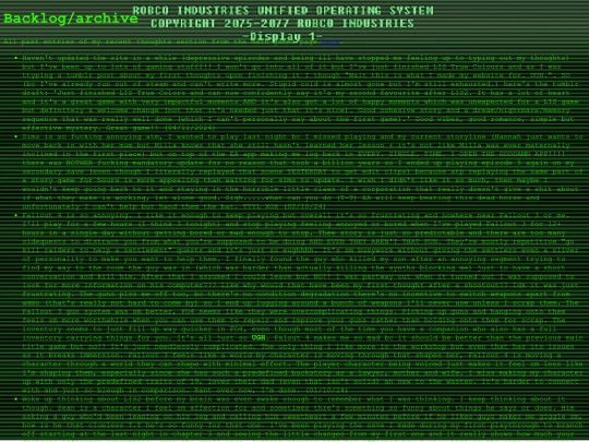 gameslog screenshot