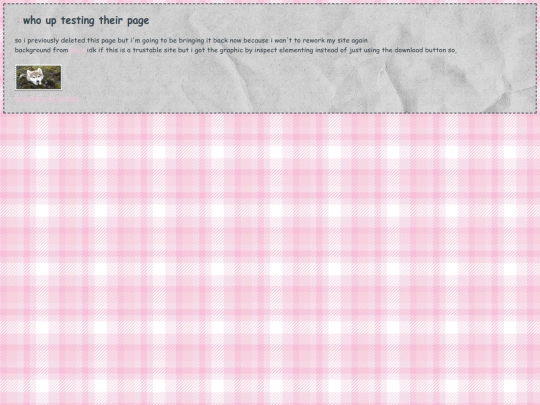 test screenshot