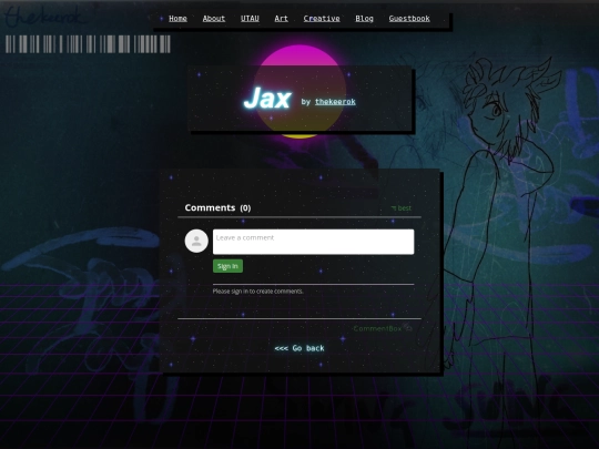 art/jax screenshot