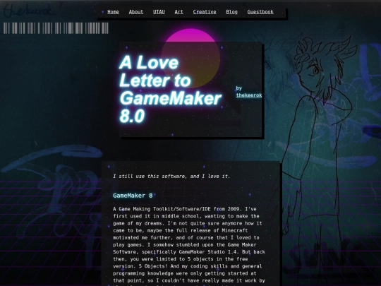 blogposts/5alovelettertogm8 screenshot