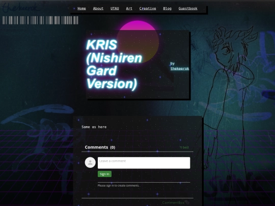 utau/songs/2VirtualVoices2/13KrisNishiren screenshot