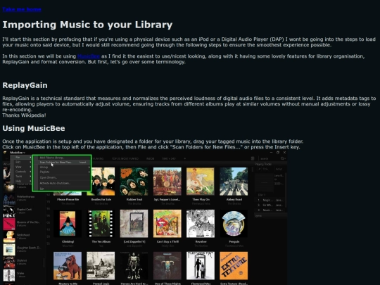 importingMusic screenshot