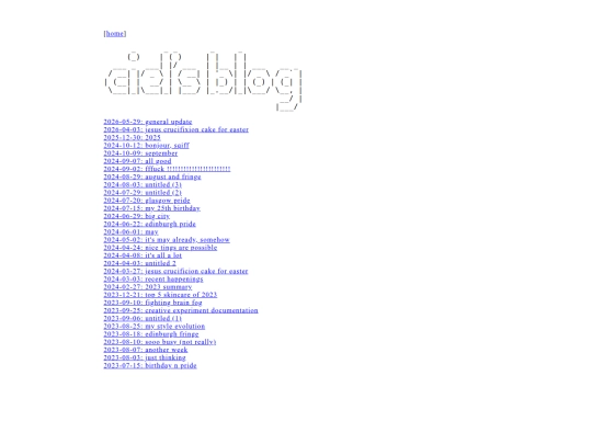 blog/archive screenshot