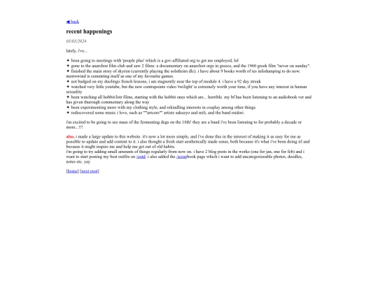 blog/posts/2024-03-03-recent-happenings screenshot