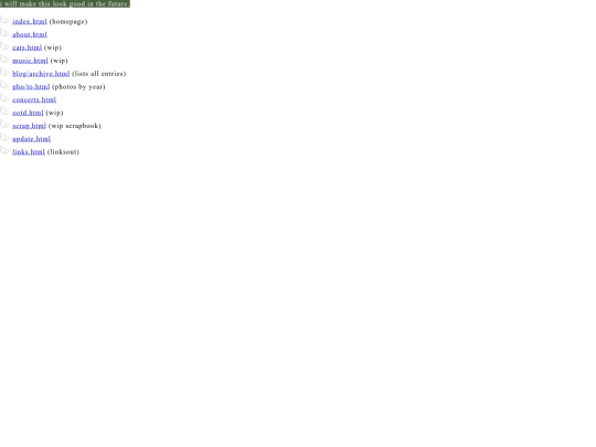 sitemap screenshot
