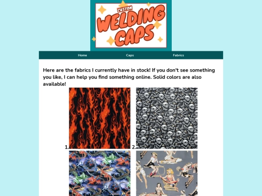 fabrics screenshot