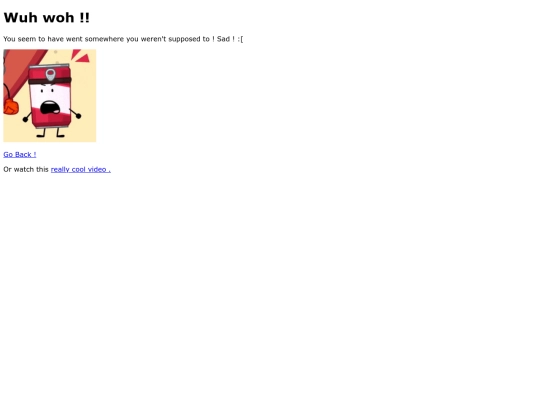 not_found screenshot
