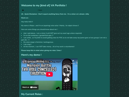 vaportfolio screenshot