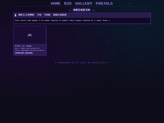 Arcadia screenshot