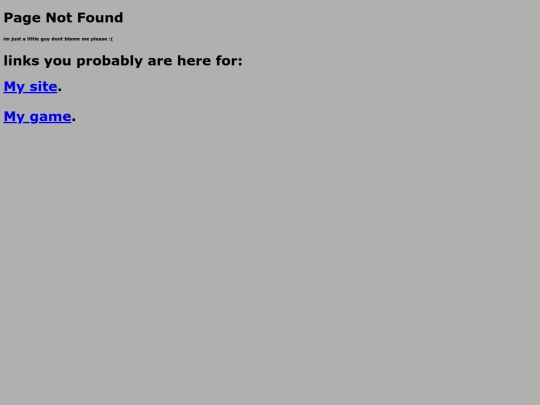 not_found screenshot