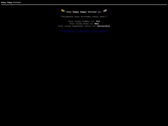 fortune screenshot