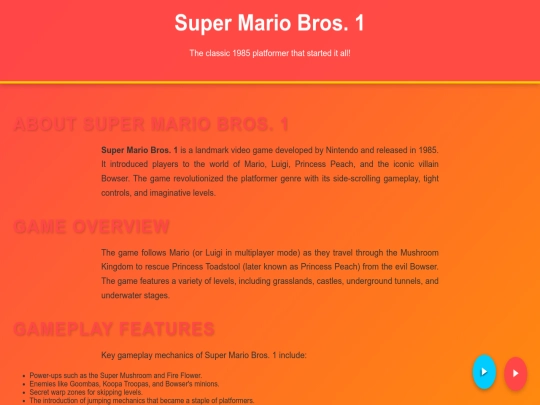 mario screenshot