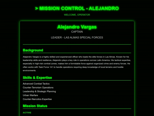 alejandro screenshot