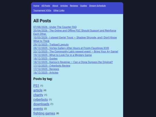 info/all_posts screenshot