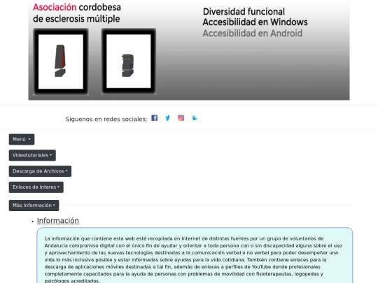 info screenshot
