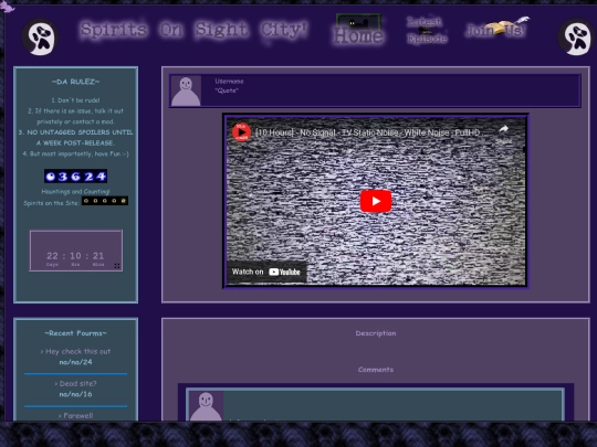MAINpage screenshot
