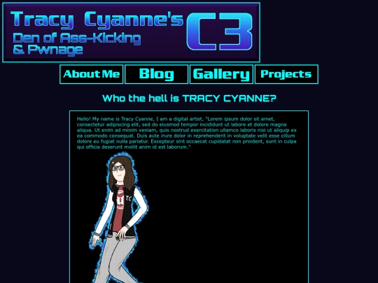 about-me screenshot