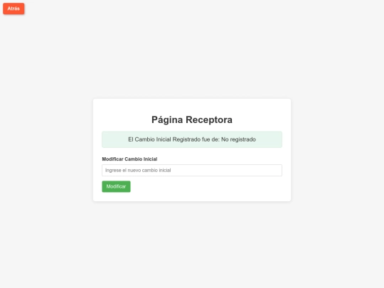 cambio screenshot