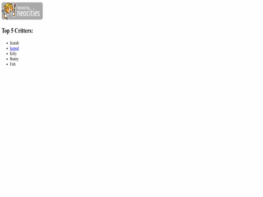 index screenshot