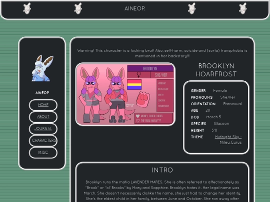 characters/brooklyn screenshot
