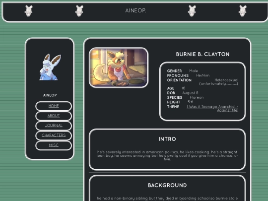 characters/burnie screenshot