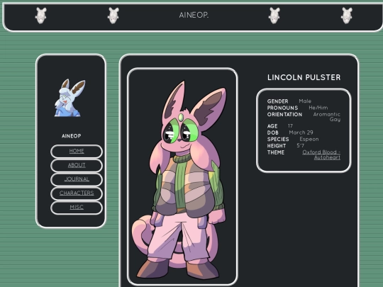 characters/lincoln screenshot