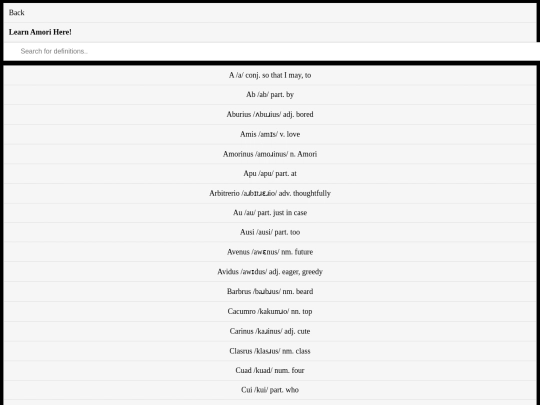 amori screenshot