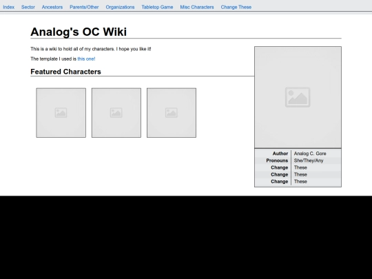 CharacterWikiTemplate/hub screenshot
