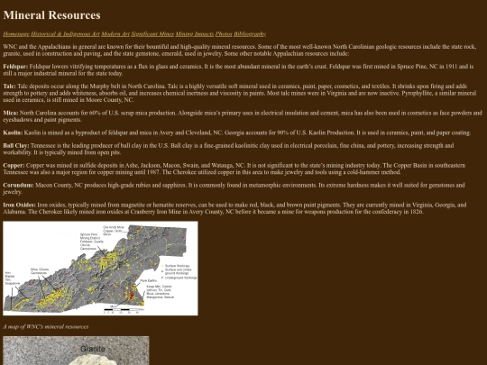 mineral-resources screenshot