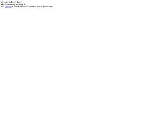 RicksIframe screenshot