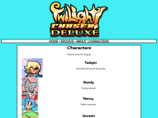 characters screenshot