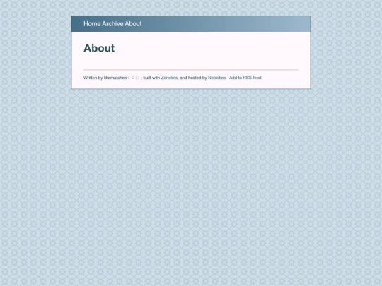 blog-zonelets/about screenshot
