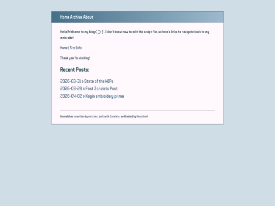 blog-zonelets screenshot