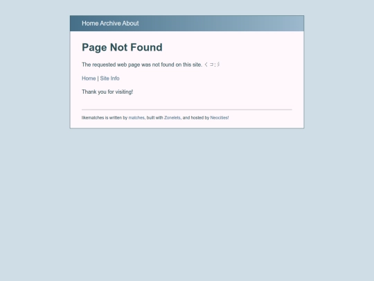 blog-zonelets/not_found screenshot