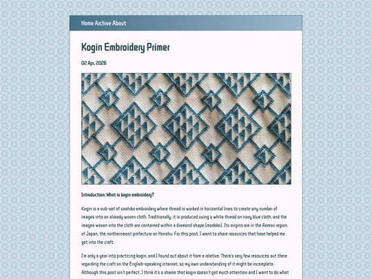 blog-zonelets/posts/2026-04-02-Kogin-Embroidery-Primer screenshot