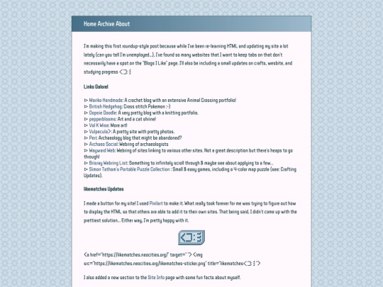 blog-zonelets/posts/2026-04-07-Weekly-Roundup-Maybe screenshot