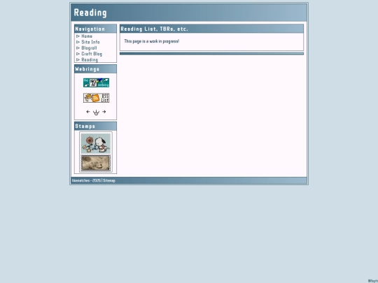 reading-list screenshot