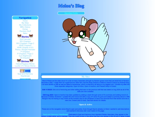 sites screenshot