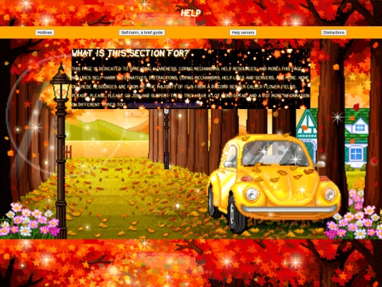 Help screenshot