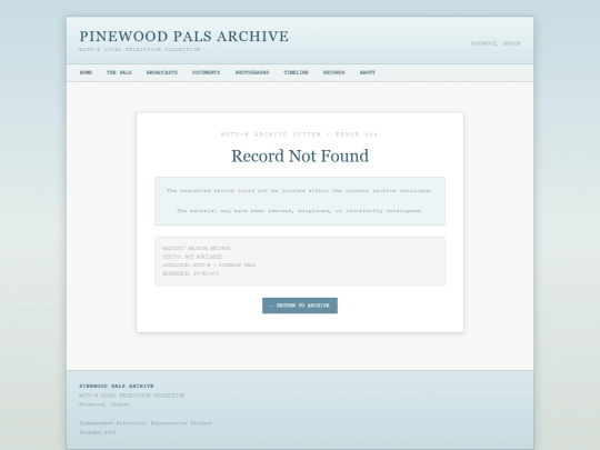 records screenshot