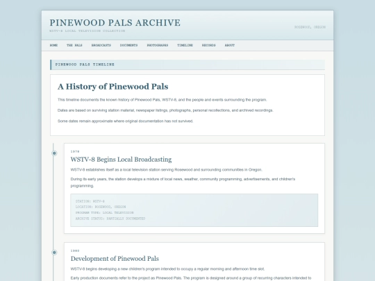 timeline screenshot