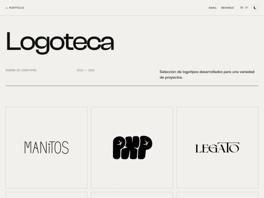 html/logoteca screenshot