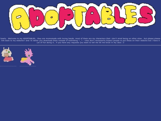 new/adoptables screenshot