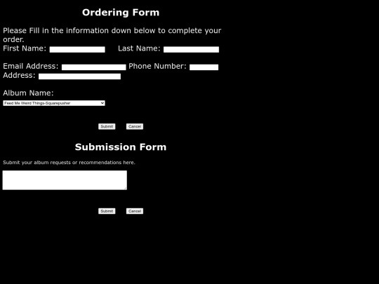 tests/presentationform screenshot